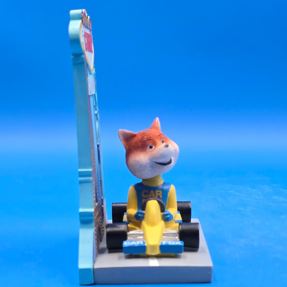 Carfax Car Fox Bobblehead Las Vegas Racing Edition Desk Statue 7" Show Me Carfax - Picture 2 of 8